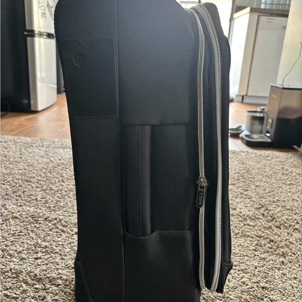 Black Modern Briefcase with Minimalist Design